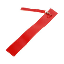 PU Leather Drumstick Storage Bag Waterproof Drum Stick Bag Drumsticks Pouch Red