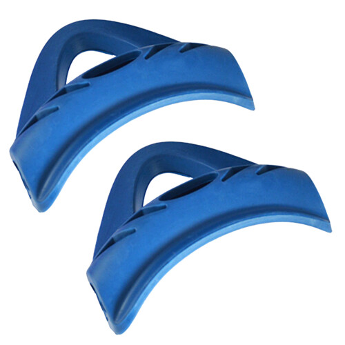 1 Pair Rubber Diving Antislip Spring Fin Strap Band Replacement Set Professional Blue