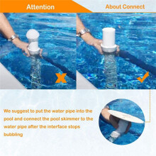 2X Swimming Pool Skimmer Cover Lid Above Ground Swimming Pool Vacuum Plate for  513330  SP1091WM