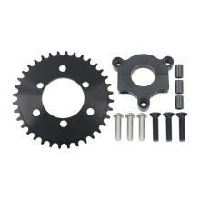 Chain Gear Plate Mount Set with 36T Gear for Cycle Repair Use