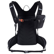 20L Backpacking Travel Large Capacity Lightweight Watertight Adjustable Black Color