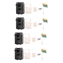 4X for 18V BL1850 BL1830 Battery Box Kit Replacement, Power Tool Battery Box (No Battery)