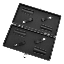 Hair Scissors Storage Box Hair Scissors Organizers PU Leather Hair Scissors Bag small