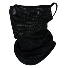 Bandana Face Mask Cycling Balaclava Snood Bandanas Windproof Neck Gaiter Scarf Black