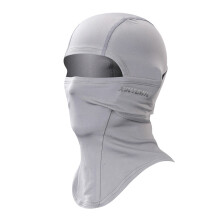 Face Cover Mask, Neck Warmer, Multifunctional Motorcycling Headwear Gray