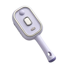 Portable Rechargeable Hair Comb for Daily Scalp Grooming Travel Purple