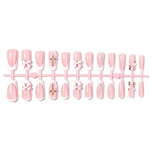 Fast Apply Press on Nail Set for Vacation Photo Looks and Party Wear