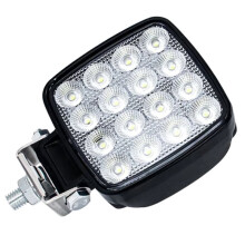 LED Flood Light Excavator Squar Forklift Tractor Heavy Duty Offroad 12V 24V 6240LM Agricultural Vehicles 1