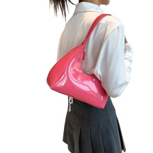 Leather Clutch Bag Phone Wallet Purse Zipper Shoulder Handbag for Women Pink