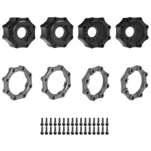Part Extended Wheel Hexagon Hub Lock Nut Remote Control Car Accessories titanium style 2