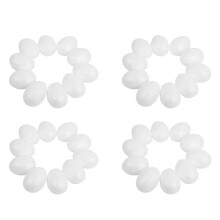 40 Oeufs En Polystyrène 6 cm Blanc Oeuf de Pâques Oeuf Décoratif pour Peindre Ou Coller
