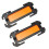 Camping Equipment Identification Panel Set with Light Absorbing Insert Orange 1
