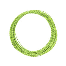 Nylon multifilament squash string 12 m roll for touch control Black green