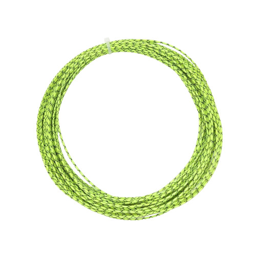 Nylon multifilament squash string 12 m roll for touch control Black green