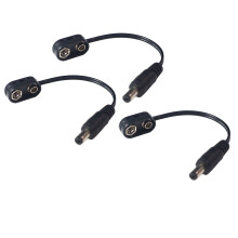 3Pcs/pack Guitar Effect Pedal Power Supply Adapter Guitar Pedal Power Cable Set