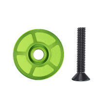 Bikes Headset Cap Cycle Headset Cover Precisions Machined Bicycles Stem Cap Green