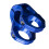 Bicycles Road Bikes Cyclings Bicycles Risers Stem Short Bicycles Handlebars Stem Blue 1