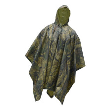 Folding Raincoats with Hooded Camping Hunting Clothes Shelter Tent maple leaf camouflag