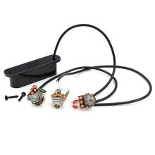 Closed Single Coil PreWired Pickup Harness With Volumes Control Easy to Install