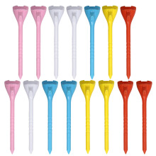 10Pcs 10 Inclines Golf Tees Golf Driver Training Tees Claw Type Low Resistance 15