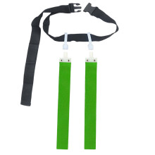 Soccer Waist Flags Belt Outdoor Multiuse Football Belt Soccer Flags Belt Green
