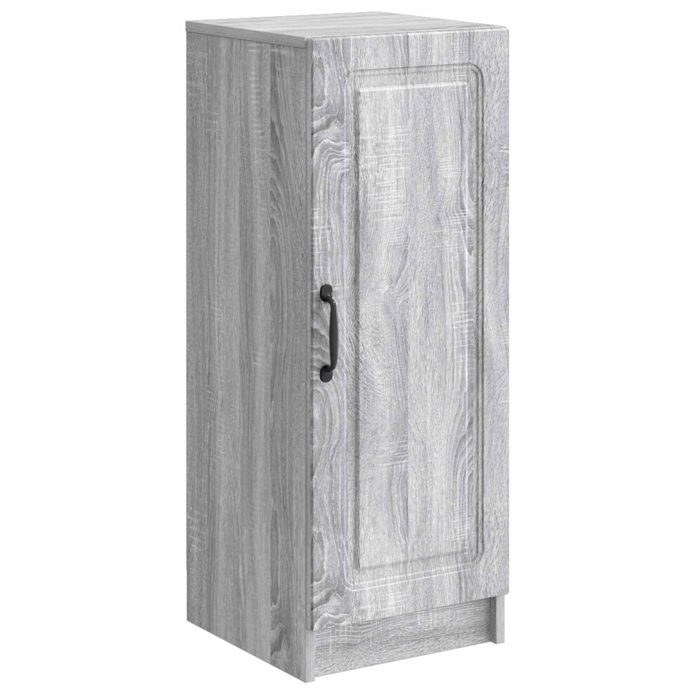 Vidaxl Sideboard Grey Sonoma 33 X 34.5 X 87 Cm Engineered Wood