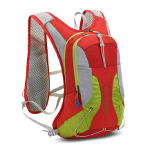 Lightweight Backpack Running Vest Large Capacity Backpack Hydrations Backpack Red Color
