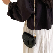 Fashion Phone Bag Crossbody Bags for Women Easy to Carry PU Leather Accessory Black