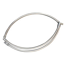 Foldable Fishing Landing-Net Hoop, Metal Hoop with 8 mm Screw Mount 50cm
