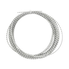 Responsive squash string 12 m 16G roll for racquet replacement Gray