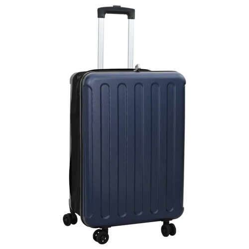 VidaXL vidaXL Suitcase Folding Dark blue 43 x 27 x 66 cm ABS Plastic