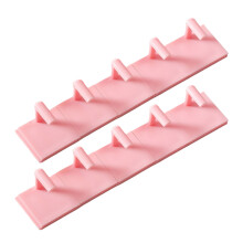 Nail Stand Nail Tips Practice Holder Nail Sullplies Nail Holder for Nail Salons Pink
