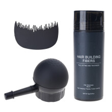 Hair Density Fibers with Long Lasting Styling Tool for Hair Thickening