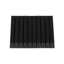 10Pcs Piano Repair Black Keys Plastic Piano Keytops Replacement Key Enduring