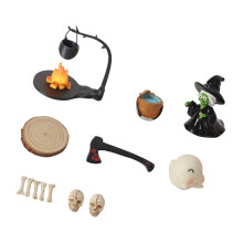 1:12 Scale Holiday Display Miniature Set for Dollhouses Shelves and Photos B