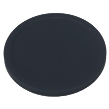 5Pcs Home Air Hockey Pucks Plastic Hockey Pucks for Playrooms Gamings Table Black