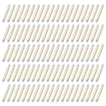 100Pcs Night Fishing Glow Stick Green Fluorescent Light Stick Fit Most Float Type 3.5mm