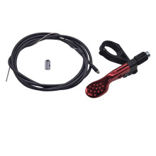 Road Bike Seats Tube Switches Height Cable Adjustable Lever for 22.2mm Handlebars Red