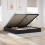 VidaXL vidaXL Ottoman Bettgestell Schwarz King Size Kunstleder 1
