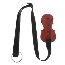 Nonslip Stopper Anchors Protector Cello Shape Non-slip Mat Cello Endpin Dark wood color