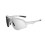 Cycling Glasses with Broad Lens Coverage for Commuting Use Sport White transparent 1