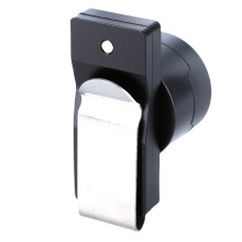Billiard Snooker Belt Clip Billiard Chalk Holder Aluminium Billiard Chalk Holder Black