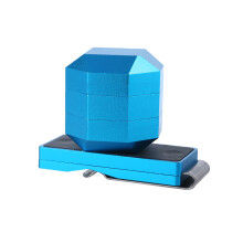 Pool Chalks Holder with Belt Clip Pocket Pool Chalks Case for Pool Snooker Blue