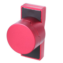 Chalk Holder Aluminium Pool Magnetic Chalk Holder Pool Billiard Cue Chalk Holder Red