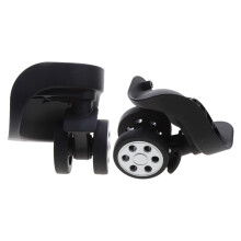 Trolley Case Luggage Wheel Luaggage Replacement Wheels Double Row Luggage Wheels Black