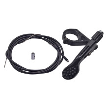 Mountain Bike Dropper Seatpost Lever Seats Tube Height Cable Adjustable Lever Black