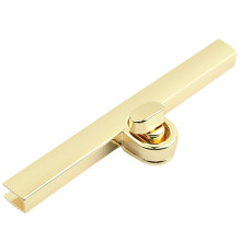 Metal Bag Clasp 9.5CM Twist Lock for Purse Craft Making Lock Replacement Light gold