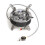 Small Camping Folding Stove Folding Cookware Pocket Picnics Cooking Black five core stov 1