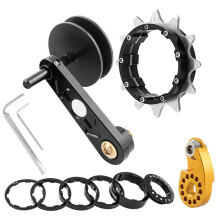 Single Speed Conversion Kits Cassettes Cog Bike Chain Tensioner Easy to Use 12T