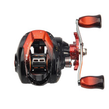 Powerful Plating Line Cup Fishing Reel Boats Lake Magnetic Emperor Flame Right Hand